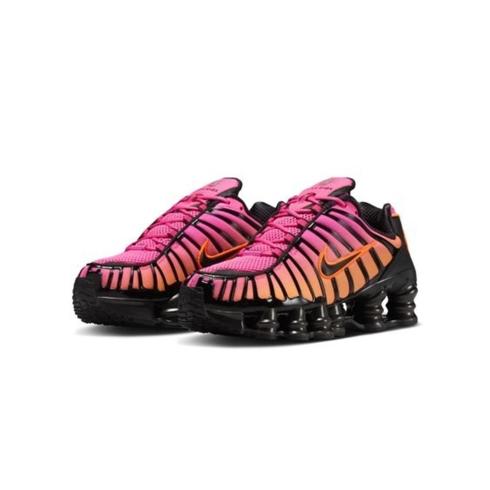 Size 6.5 - NEW Nike Shox TL Fade Pinksicle/Metallic Black/Total Orange Womens